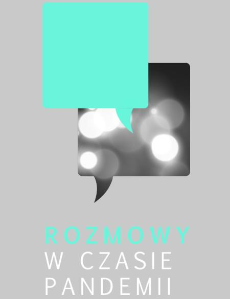 bannerek do cyklu rozmów w pandemii 