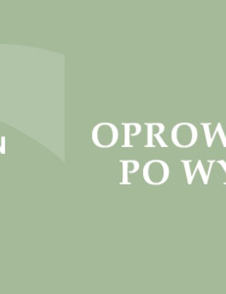 baner inforamacyjny - oprowadzanie 
