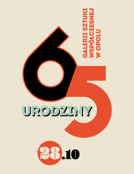 napis 65 urodziny