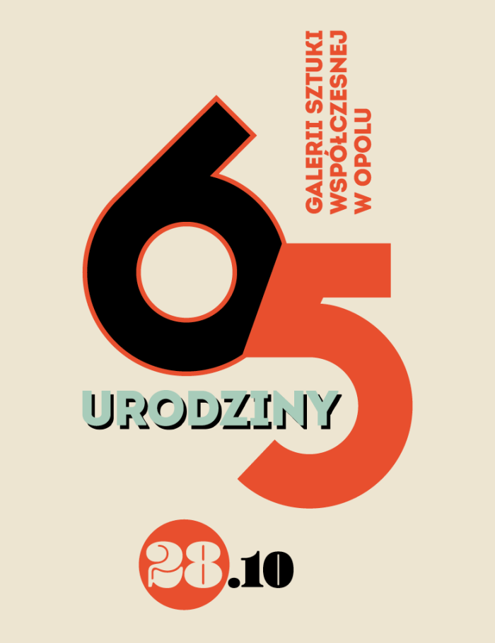 napis 65 urodziny
