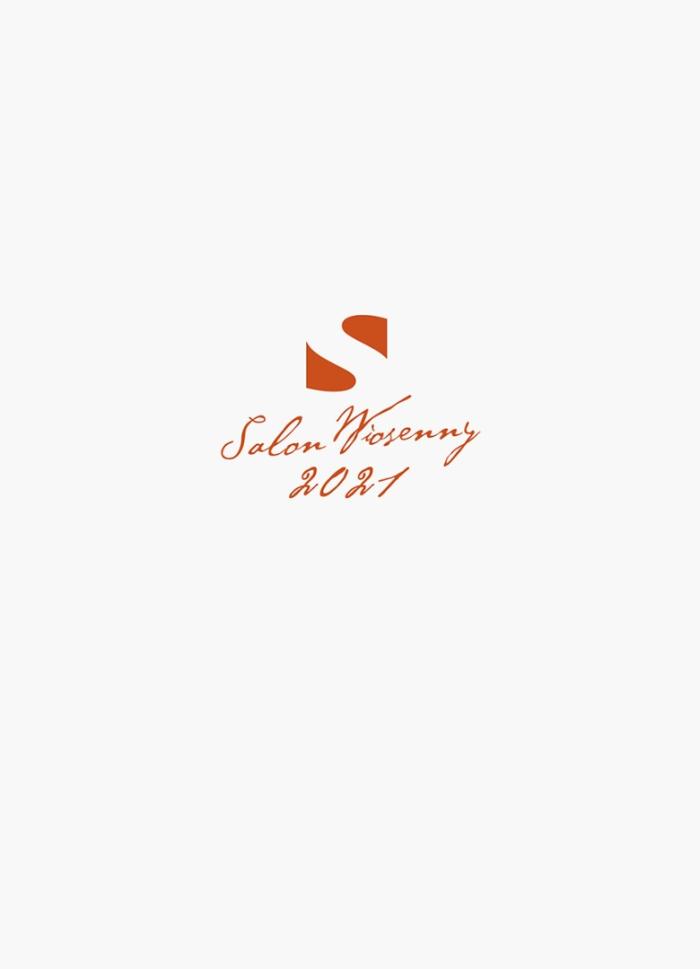benner informujący o wystawie Salon Wiosenny. Logo 