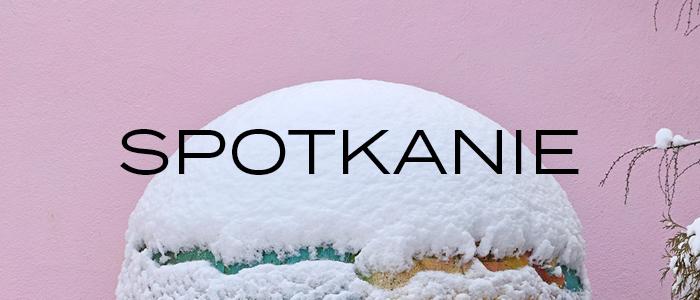 baner informacyjny z napisem spotkanie 