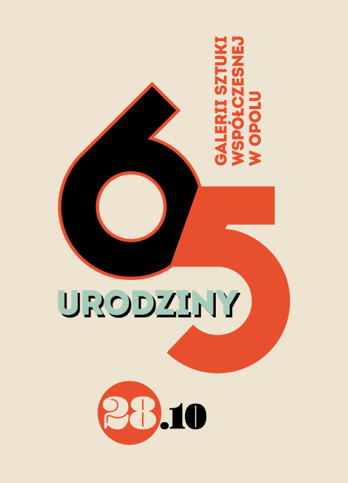 napis 65 urodziny